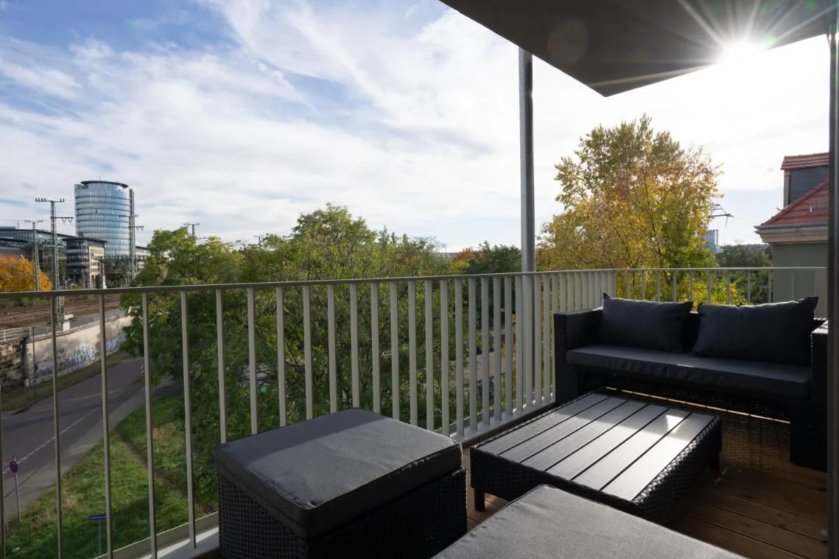 Image 5 of Cozy City Dream Apartment mit Terrasse und Parkplatz – 90m²