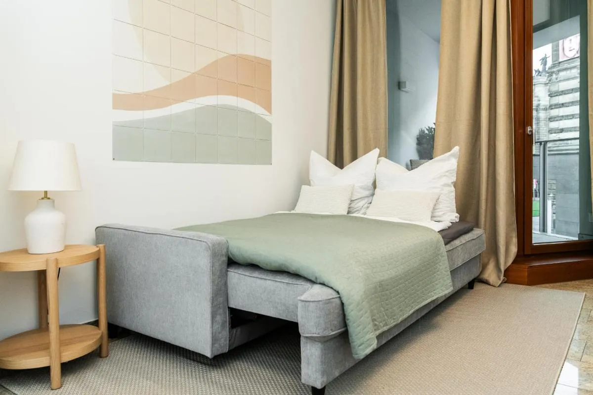 Image 1 of Global Living – Design Apartments I City Center I Balcony I Smart-TV I Kitchen I Dresden