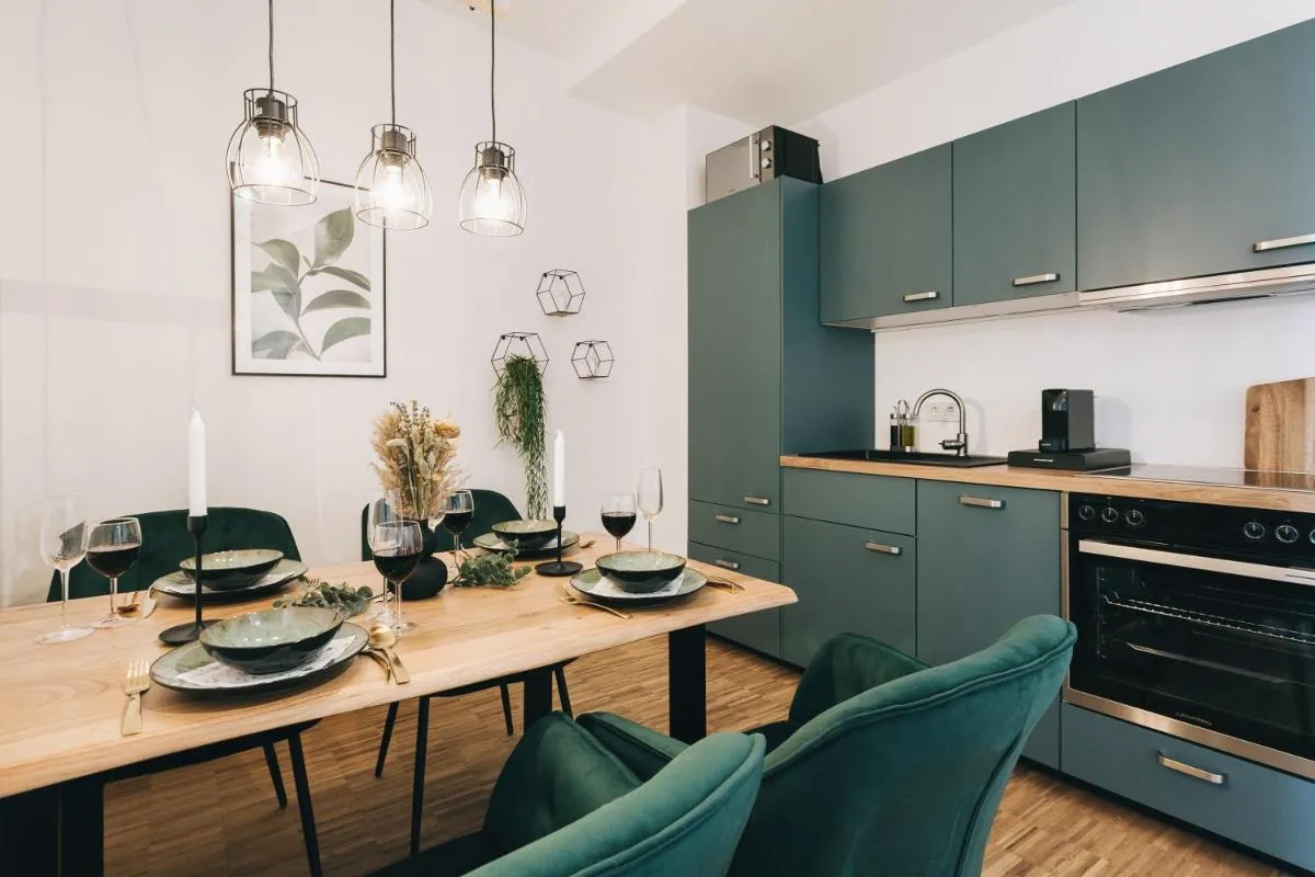 Image 4 of Oasis Appart – Wohnen in Dresden – Netflix – Tiefgarage – Dachterrasse
