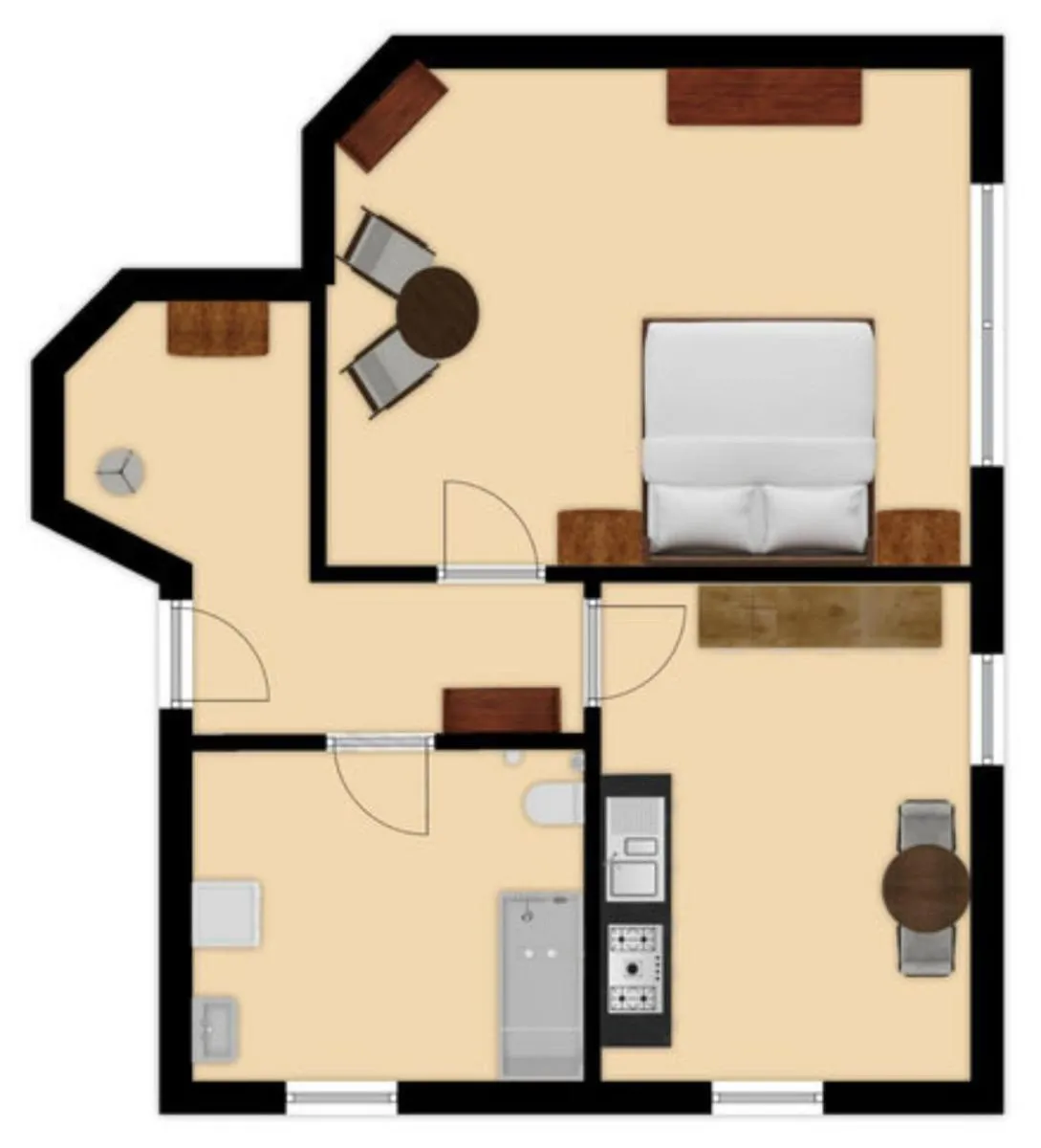 Image 6 of Zentrumsnahe Ferienwohnung “Anno 1830” in Dresden, ruhig und mit bester ÖPNV-Anbindung